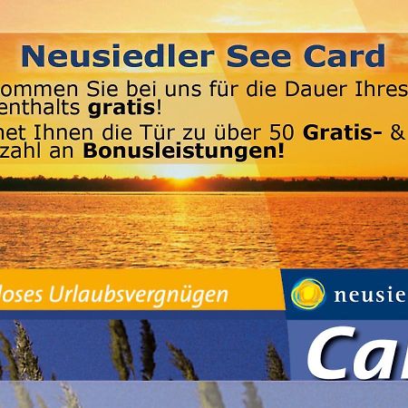 Gaestehaus Pusztablick Illmitz Esterno foto